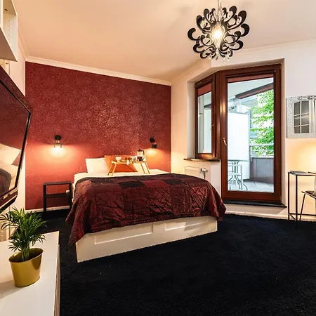 Center - Parking, Balcony, Workspace, Ac - By Rentujemy Appartement Wrocław